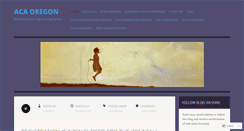 Desktop Screenshot of acaoregon.com